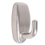 Heavy Duty Snap Hook Brushed Nickel Wall Hanger