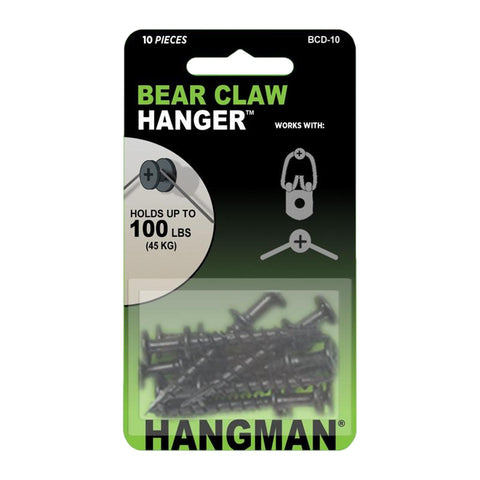 Black Bear Claw Hangers - 10 Pack