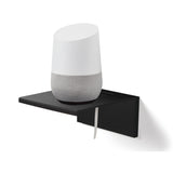 SMS-K Floating Smart Device Shelf "No Studs Required" Black