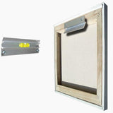 Full case of 50 CH5 Canvas Frame Picture Flush Hanger 13cm 5" Hangman Screws & Level 13KG