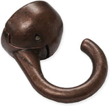 Indoor/Outdoor Elephant Hook Ceiling Hanger, Bronze