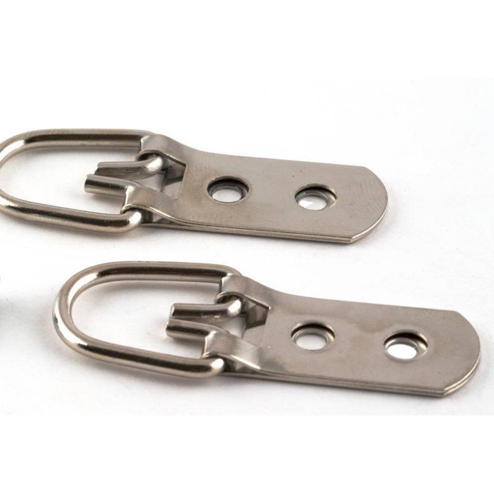 Hangman LDR2 Large D-Rings Set – 2 Aufhänger + 4 Schrauben, Für Bilder Und Spiegel