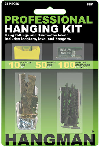 Professional Picture Hanging Kit - 4 Frame Kit