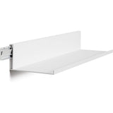 Floating Wall Shelf 450mm (18") White No Stud Easy Hang 