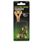 Deluxe Wire Hanger Holds up to 23kg (50lbs) 2 Pack